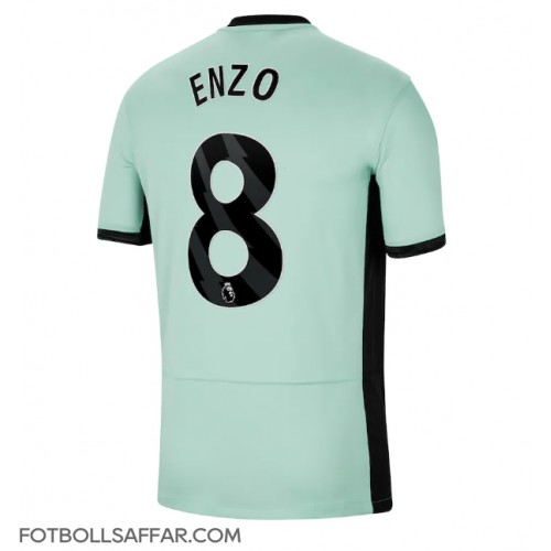 Chelsea Enzo Fernandez #8 Tredjeställ 2023-24 Kortärmad